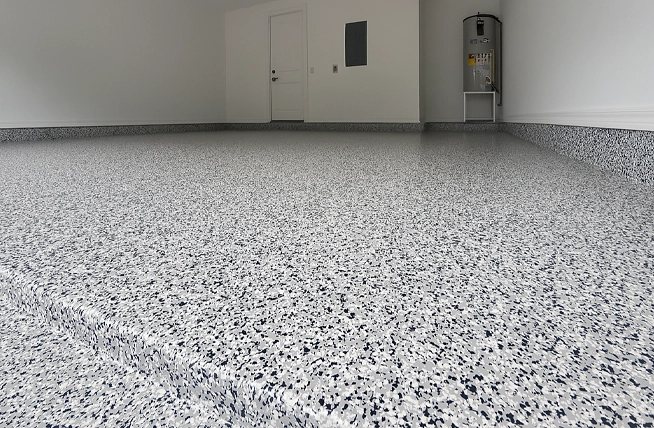 Ottawa garage flooring flake systems